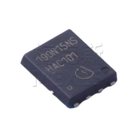 Imported BSC190N15NS3G N-channel MOSFET, packaged in TDSON-8 package, 150 V 50 A, 5-piece assembly.