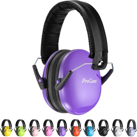 Casque Anti Bruit Enfant, Casque Pliable Réglable Confortable, avec Une Atténuation de SNR 34dB (1/5)