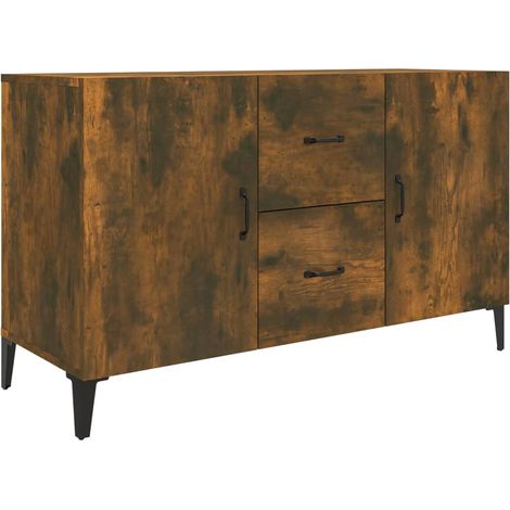 Credenza cassettiera cassettiera mobile contenitore organizer cucina soggiorno soggiorno 100 x 36 x 60 cm derivati del legno marrone 020030840