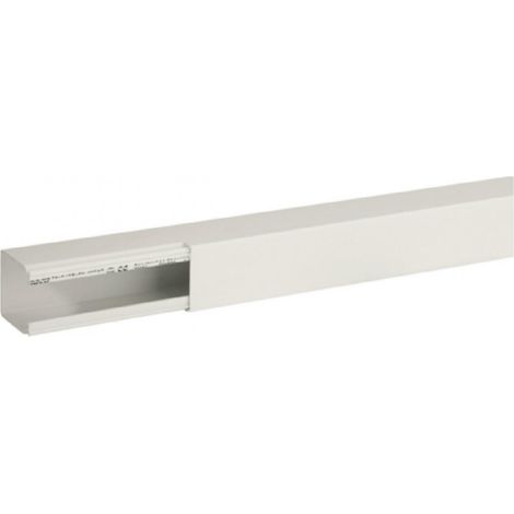 Bocchiotti ta-en 40x40 w canale porta cavi a base piana bianco 1 metro b07584