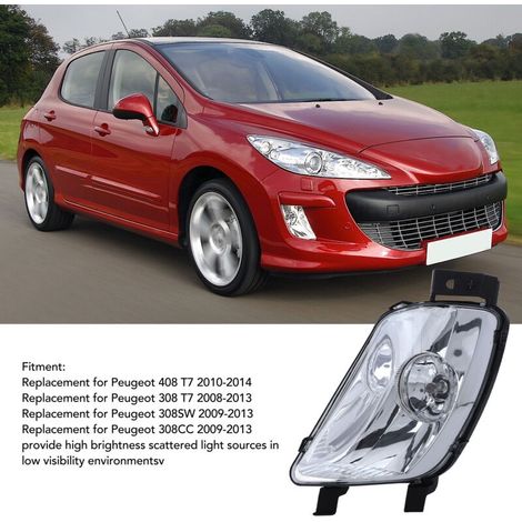 Unità di fanalenebbia anteriore per Peugeot 308 2008-2013 (sinistra) (1/3)