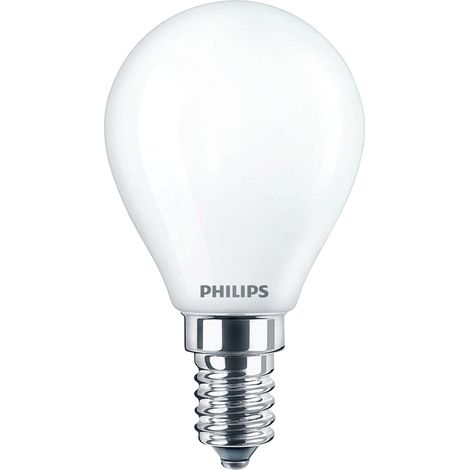 PHILIPS LED-Glühlampe mit Kugelform - EyeComfort - 4,3W - 470 Lumen - 4000K - E14 - 93014 (1/5)