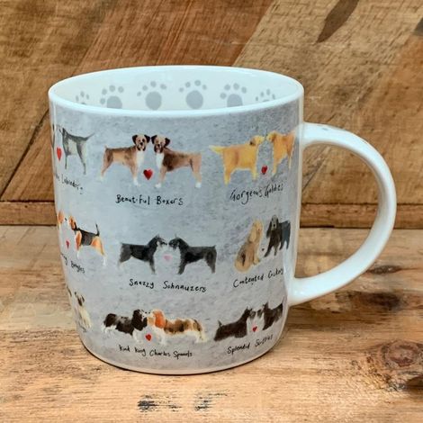 Tasse M55 Niedliche Hundepaare