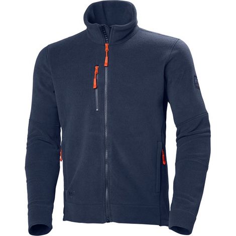 Helly Hansen Kensington Fleece Jacket Arbeits-Sweatshirt - L - Blau (1/5)
