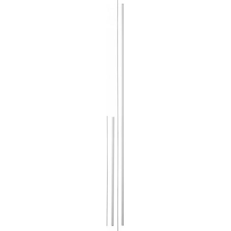 THIRARD - Kit de rallonge pour serrure antipanique, haut et bas, pour porte hauteur 3m max, blanc - THIRARD (1/2)