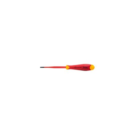 tournevis 1000v - plat - 4 x 100 - bizline - i-slim