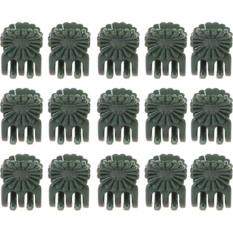 Orchideenclips Pflanzenstützklammern 100 Stück Grün Bpa Frei