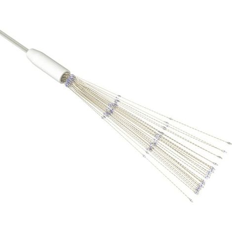 Feux d'artifice de Noël bleu clair pour extérieur, 20 cm de long, 140 LED (1/5)