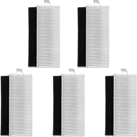 YMYNY Lot de 10pcs Filtres pour Aspirateur Robotique Compatible avec Rowenta Explorer 20/40/ 60 Series/Tefal 20 Accessoires d'aspirateur Robot (1/3)