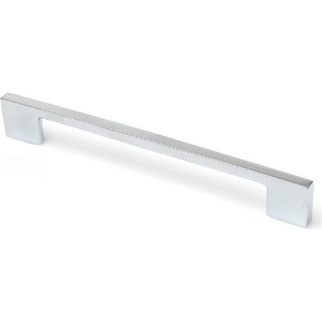 Asa de zamak con acabado cromo brillo, dimensiones: 193x8x27mm entrepuntos: 160mm - (1/5)
