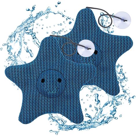 2 Pièces Éponge Absorbante Piscine, Filtre Mousse Réutilisable, Maille 3D Nid D Abeille, Pour Spa Et Jacuzzi
