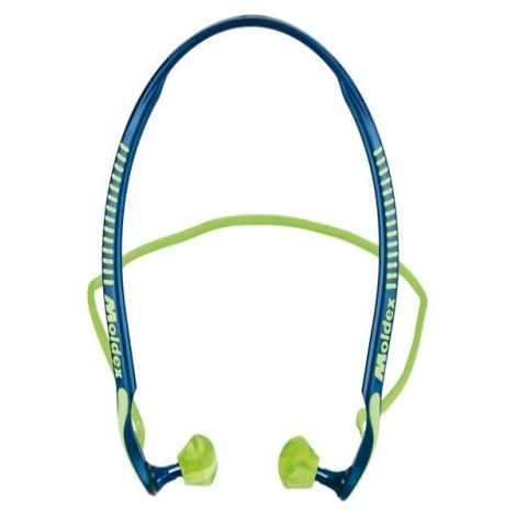 Moldex Jazz-Band® Banded Earplugs with 23 dB Noise Reduction Rating (NRR) – Comfortable Molded Ear Protection, 1 Pair