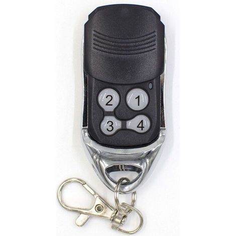 Tonchean – Télécommande universelle sans fil 4 boutons pour porte de garage – Fréquence 433,42 MHz – Distance 50-100 m – Compatible avec récepteurs RTS