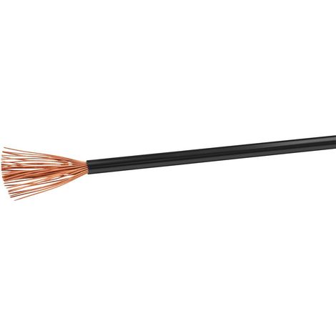 VOKA Kabelwerk H07VK15SW Cavo flessibile H07V-K 1 x 1.50 mm² Nero 100 m
