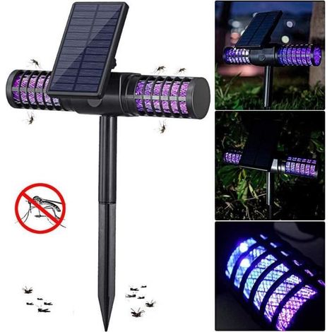 Lampe Solaire au Sol 8 lumieres de chemin solaire LED eclairage exterieur impermeable a l\'eau de jardin (blanc chaud, paquet de 8) (1/4)