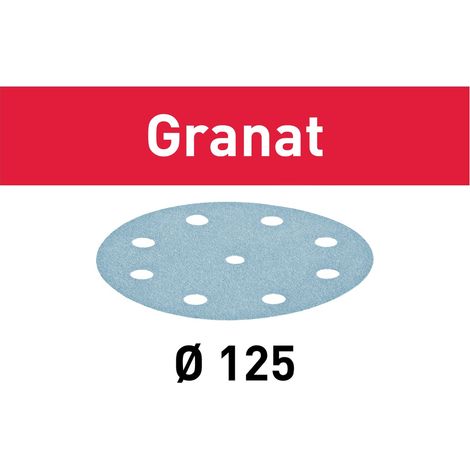 Schleifscheibe STF D125/8 P360 GR/100 Granat FESTOOL - 497176