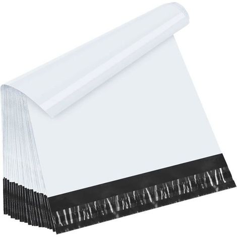 Sacs d'expédition Plastique 60pcs Envoi Postal Express Sacs Enveloppes d'Expédition Pochettes d'Expéditions Sacs Emballage (1/5)