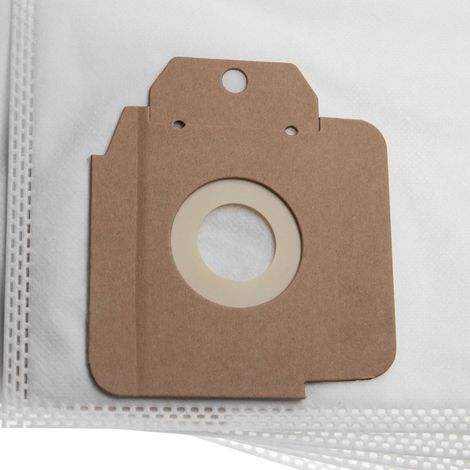 vhbw 5x bolsa compatible con Kärcher CV 38/2, CV 38/2 Adv, CV 38/1 Tornado aspiradora - vellón micro, 40,45 cm x 25,6 cm blanco