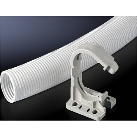 Supporto per canalizzazioni di cavi Rittal bianco 36 mm confezione da 20