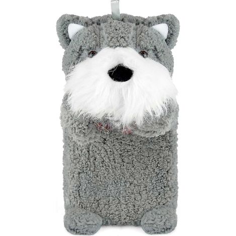 Scottie Dog Super Soft Cover Plüsch-Wärmflasche aus Premium-Naturkautschuk (1/5)