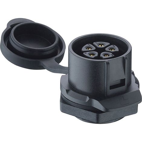 Lutronic 0272 05 Rundsteckverbinder Kupplung, Einbau Gesamtpolzahl: 5   1 St.