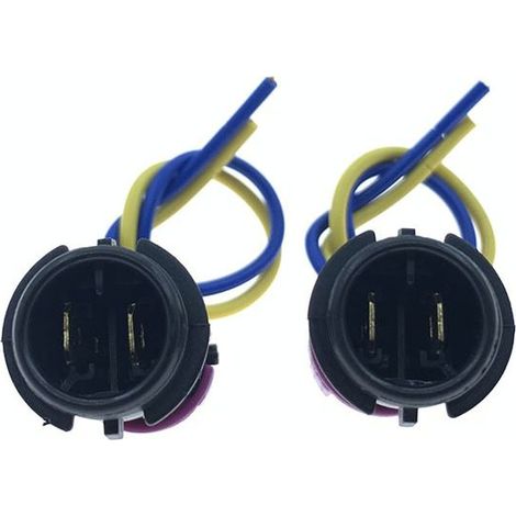 Compatible avec les anciens modèles Volkswagen Passat, B5, Lingyu, Audi C5 et A6 : Prise de ventilateur électrique ronde 1,8T – JB1922-2P
