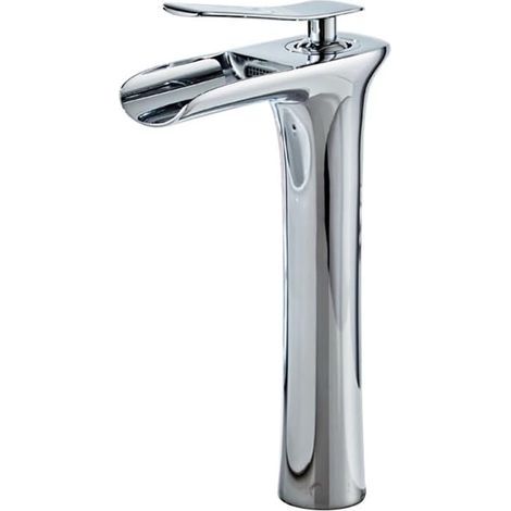 Vintage-Badezimmerarmatur aus Messing, Einhebelmischer, Vintage-Waschtischarmatur, hochwertige Badezimmerleuchte aus Messing, silberfarben