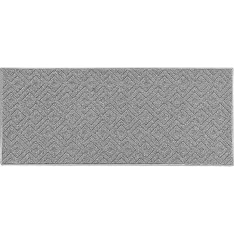 Tapis Multi-Usage Tissé "Losi" 50x120cm Gris (1/4)