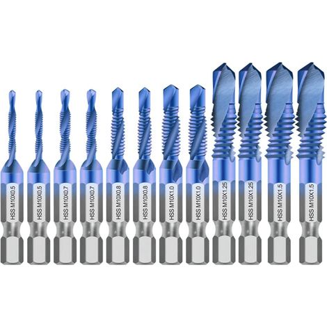 10x460mm Spiralbohrer, geeignet für Weich- und Hartholz.