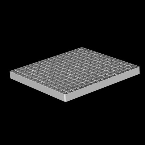 Grille de maillage 218/1,4301/ GL pour le dessus 300x300/268x268/L 15