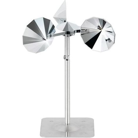 Taubenabwehrgerät, Vogelscheuche für Balkone, 360°-Reflexion, Taubenabwehrgerät mit Aluminiumfuß, Taubenscheuche für Gärten, Dächer und Balkone (1/5)