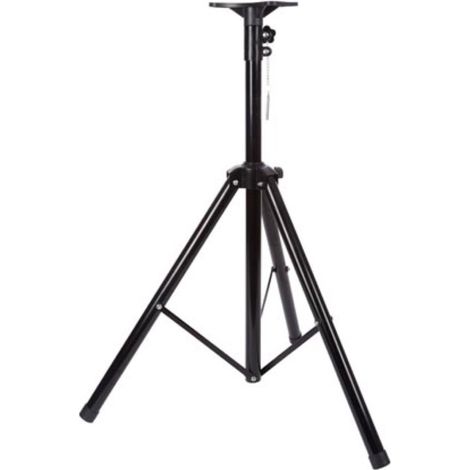 HQ-Power Lautsprecherstativ mit Dreibeinständer, höhenverstellbar bis 200 cm, max. Gewicht 30 kg