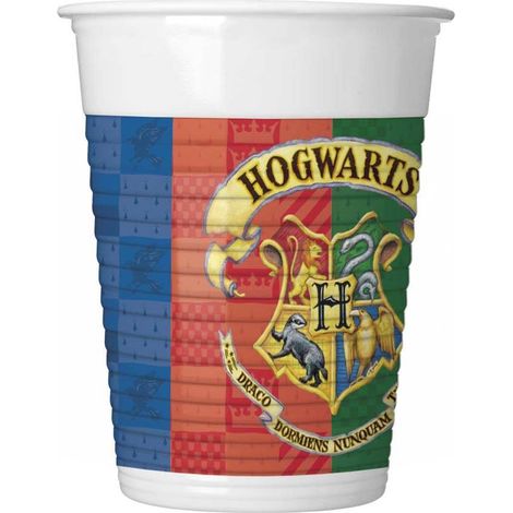 Harry Potter Plastikbecher - 200 ml 8 Stück. (1/2)