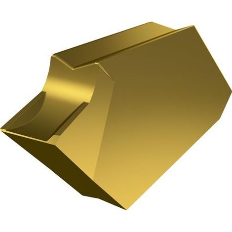 Drehwendeschneidplatte ISO LFUX 030800TR:T8330 Tiefe 4,9mm PVD beschichtet Gold (1/2)