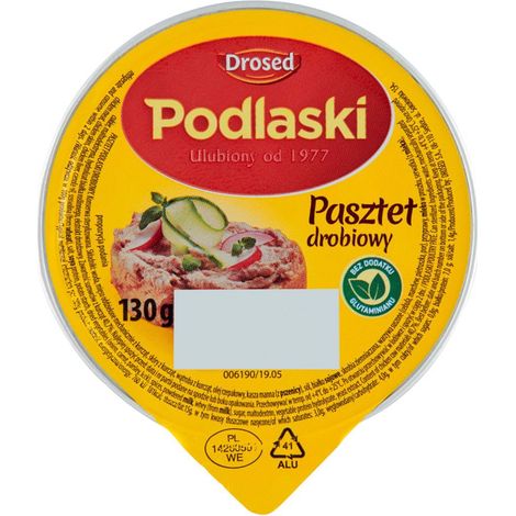 Pâté de volaille Drosed Podlaski 130 g