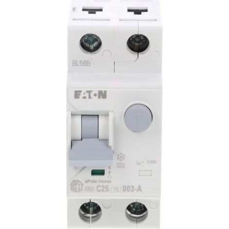 Fehlerstromschutzschalter 2P 25A 0,03A Typ A xPole Home HNB-C25/1N/003-A 195141