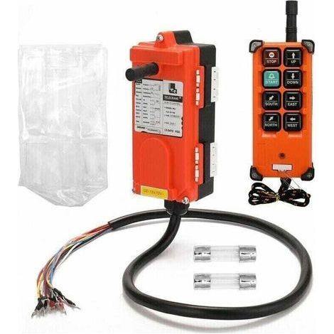 Interrupteur de Commande à Distance Industriel F21-e1b DC12-72v pour Palan Grue Ascenseur - Télécommande Un Envoyer Un Recevoir (1/3)