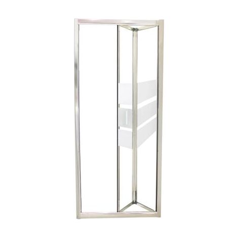 ONDEE ZEN - Porte de douche MISSI - Pliante - Finition Chromé - 70x185cm