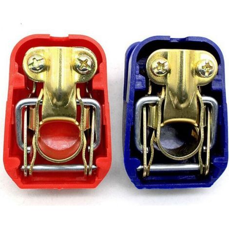 (1 Paire) Libération Rapide 12V/24V Cosse Batterie Bornes de Batterie Connecteurs de Batteri (1/3)