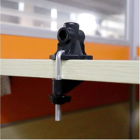 Pince universelle pour support de bureau, support de rechange en alliage pour pied de micro/lampe de table (1/5)
