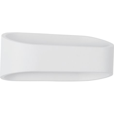 Merano Burlington Applique Extérieure Up Down Aluminium Blanc, Verre LED 9W 475Lm 3000K IP54
