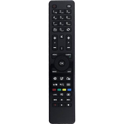 Télécommande de remplacement RC4860 pour téléviseurs Hitachi/Telefunken 32TFNSFVPFHD/42HXT12U 77UB (1/5)