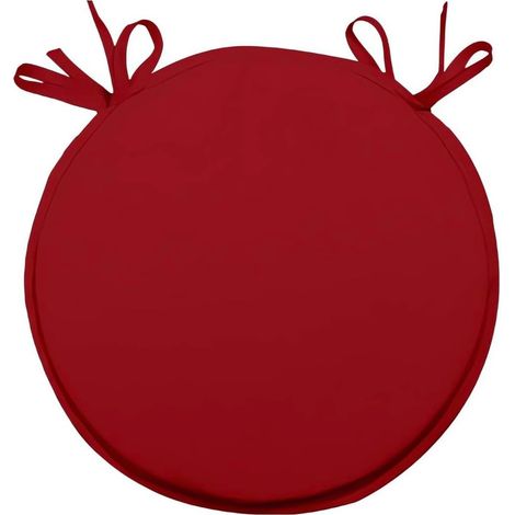, Alix Dessus de Chaise Bistrot, Polyester, Rouge, 40 cm