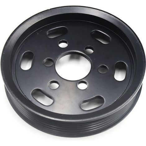 VWSP003 Poulie Pompe de Direction 038145255B compatible avec Beetle Bora Caddy Campmob Golf Diesel Lupo Passat Polo Sharan Transporter Alhambra Arosa Cordoba Ibiza Leon Toledo Octavia (1/4)