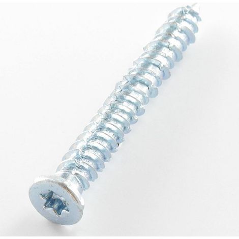 Vis Béton Tête fraisée Réduite 7.5X100 TORX T30 Acier zingué-400 pièces