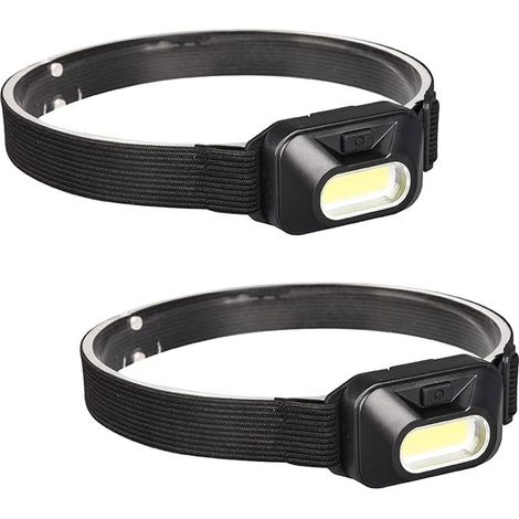 Cerioll Lampe Frontale LED Légère - Puissante Torche Frontale Professionnelle Pour Adultes Et Enfants, Onnight, 2 Pièces (1/5)