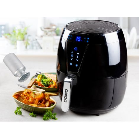 XL Heißluftfritteuse 8 Programme digital, 4Ltr. 1500W & Salzstreuer (1/5)