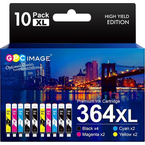 364 XL Cartouche Compatible pour HP 364 XL 364XL pour HP 5520 (1/5)