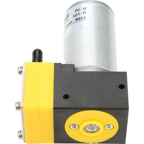 Pompe à eau auto-amorçante à micro-diaphragme sous vide, moteur électrique CC 12 V, débit 0,4-1 L/min (1/5)
