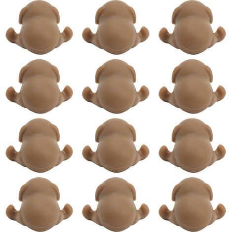 12 Pièces Protège-Coins en Silicone Souple pour Enfants - Adhésifs Sécurité Maison avec Animaux Mignons (1/5)